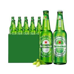 喜力 经典啤酒500ml*12瓶大瓶装全麦酿造整箱囤货送礼
