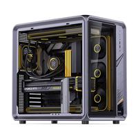 JONSBO 乔思伯 BO400 支持RGB光控 ATX铝制机箱 灰色