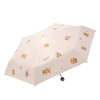 天堂 防晒晴雨伞五折 小巧遮阳伞防晒口袋伞晴雨两用 若芙粉