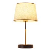 星漫莎 台灯卧室床头灯触摸感应灯现代简约美式复古插电喂奶灯欧式灯具 触摸开关-三色调光12瓦