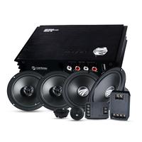 RAINBOW德国彩虹 汽车音响改装4门6喇叭+DSP套餐车载扬声器  HIFI音质