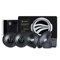 RAINBOW德国彩虹 汽车音响改装4门6喇叭+DSP+低音炮扬声器套装HIFI音质