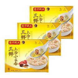 湾仔码头 三鲜云吞600g*3袋