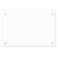 乐图（LOTOO）超白玻璃白板100*150cm悬挂式磁性钢化玻璃白板办公会议写字板黑板