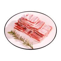 滩羊鲜生【烧烤季】宁夏滩羊肉 生鲜原切战斧羊排法式羊排蝴蝶排烧烤食材 原切羔羊寸排2斤