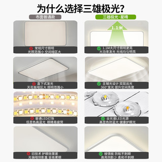 三雄极光 全光谱 吸顶灯
