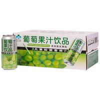 李子园 葡萄味果粒果汁 490g*15罐