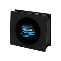 四舍五入属意悬浮歌词蓝牙音箱智能字幕显示壁画桌面无线复古电脑迷你小音响唱片机女生精致高级感 绅士黑|小米AI动态屏幕带显示器