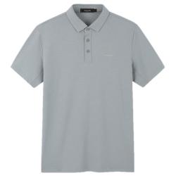 雅戈尔 男士POLO衫 汉麻抗菌 VSHM533109DCA灰色 L