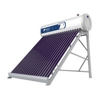 鲸灵太阳能热水器 家用 抗风加厚支架节能防冻 晒一天用七天 机械款20管155L送货入户 20根 155L 无电手动上水款|3-4人