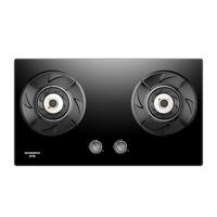 创维（Skyworth）燃气灶煤气灶双灶家用5.2kW大火力68%热效率灶具台式/嵌入式钢化玻璃JZT-Z223B天然气