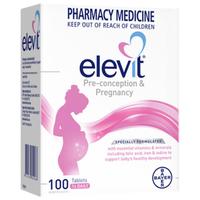 Elevit爱乐维复合维生素叶酸片全孕期哺乳期用