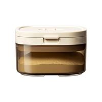 安扣奶粉分装盒奶粉罐避光密封罐米粉储存罐婴儿奶粉盒便携外出 【便携两件套】磁吸避光800ml*2