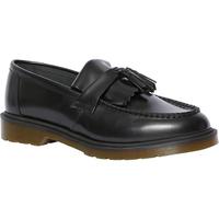 马丁(马汀博士 Dr.Martens)Adrian英伦男女春夏舒适一脚蹬光面皮黑色乐福皮鞋 黑色 38