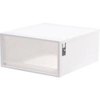 互动空间收纳箱大号抽屉式整理箱衣柜家用衣物内衣透明收纳盒子塑料储物箱 【30升】9230 宽39.5深49高23.5 单个装