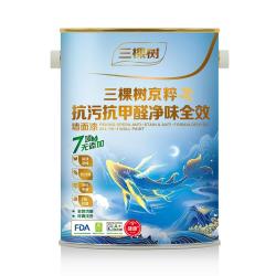 三棵树 漆（SKSHU）乳胶漆JC抗污抗甲醛净味全效墙面漆内墙油漆涂料18L