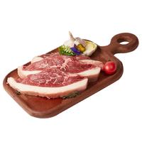 帕尔司（PALES）俄罗斯谷饲choice级别西冷牛排600g（3片装）谷饲原切牛肉 俄罗斯西冷牛排600g