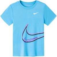 NIKE【swoosh印花】耐克男小童短袖T恤儿童短T耐克童装夏季款