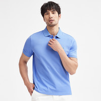 七匹狼T恤男士休闲商务翻领polo男装t恤衫衣服男上衣体恤衫 113()