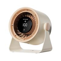 艾美特（AIRMATE）【母亲节】电风扇桌面小风扇风宝小型风扇100档空气循环扇台壁两用充电轻音电扇 AH33