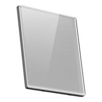 国际电工86型暗装超薄亚克力开关插座大板灰色家用墙壁错位五孔插座面板 空白面板