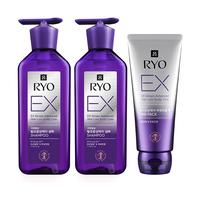Ryo/吕 固发防脱强韧发根 防脱洗发水套装+发膜  400ml*2+200ml