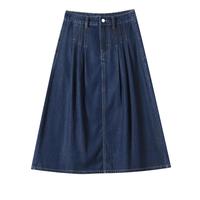 【人气】牛仔裙女夏季款时尚百搭牛仔长裙