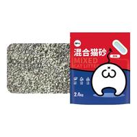 胖十七猫砂木薯豆腐香味低尘易结团除臭猫咪用品速结团净味高效可冲马桶 木薯+矿混合猫砂2.4kg【二合一】