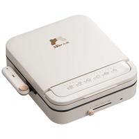 小熊（Bear）电饼铛 家用电饼档双面加热 可拆洗三明治早餐机煎饼锅加深加大多功能烙饼锅 折叠防烫把手 L18U1