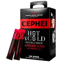 大卫杜夫（Davidoff）速溶黑咖啡粉冰美式意式浓缩0蔗糖0脂冻干纯苦咖啡 意式浓缩100g 效期26年5月