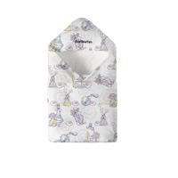 DOMIAMIA婴儿包被秋冬新生儿抱被防惊跳襁褓宝宝小被子双层夹棉包单抱毯