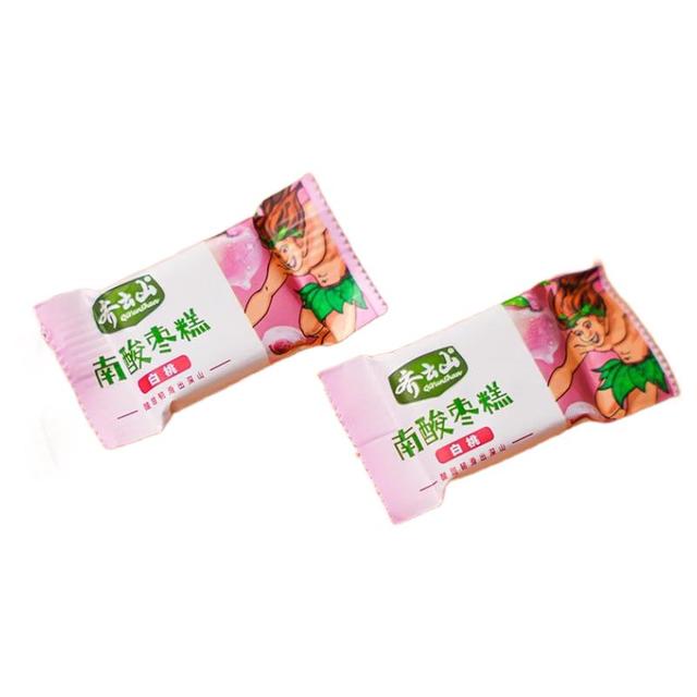 齐云山 白桃味南酸枣糕125g 江西特产蜜饯果干出游休闲零食 白桃味南酸枣糕125g