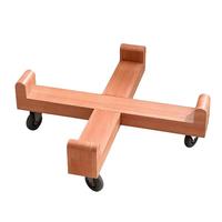 家逸实木凳子可叠放堆叠凳高板凳客厅家用叠叠乐餐可移动底托樱桃木色