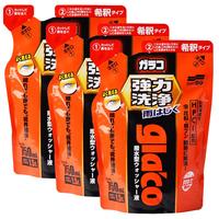 SOFT99玻璃水去油膜强力型750ml*3袋 汽车除虫胶鸟粪雨刮水雨敌
