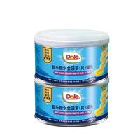 都乐（DOLE）菲律宾菠萝罐头227g*2罐糖水型水果罐头 休闲露营方便食品 【2罐装】菠萝罐头227g