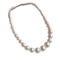 时岛胖东来品质海水珍珠项链渐变大小女2025澳白轻奢小 【精挑微微暇】40+5cm澳白珍珠项