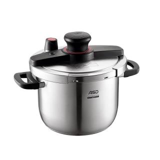 爱仕达 ASD 高压锅304不锈钢易开合5.5L压力锅燃气电磁炉通用YS22B1WJ1 