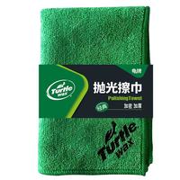 龟牌（Turtle Wax）洗车毛巾擦车毛巾布汽车加厚吸水经典抛光擦巾下蜡抛光上蜡毛巾 【1条】抛光擦巾-经典款