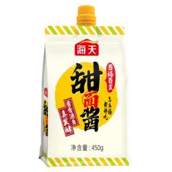 海天 甜面酱 黄豆发酵 450g 袋装
