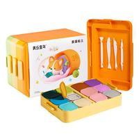 美乐童年胶囊超轻粘土36色儿童橡皮泥彩泥手工幼儿园宝宝无毒抗菌玩具黏土工具 胶囊粘土36色