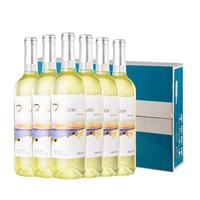 歌瑞安 法国 12度精选霞多丽干白葡萄酒 750ml*6瓶 整箱礼盒装 歌瑞安 霞多丽干白整箱装