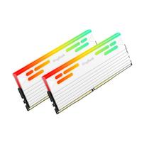 金百达（KINGBANK）48GB(24GBX2)套装 DDR5 6000 台式机内存条海力士M-die颗粒 星刃白RGB灯条 C28