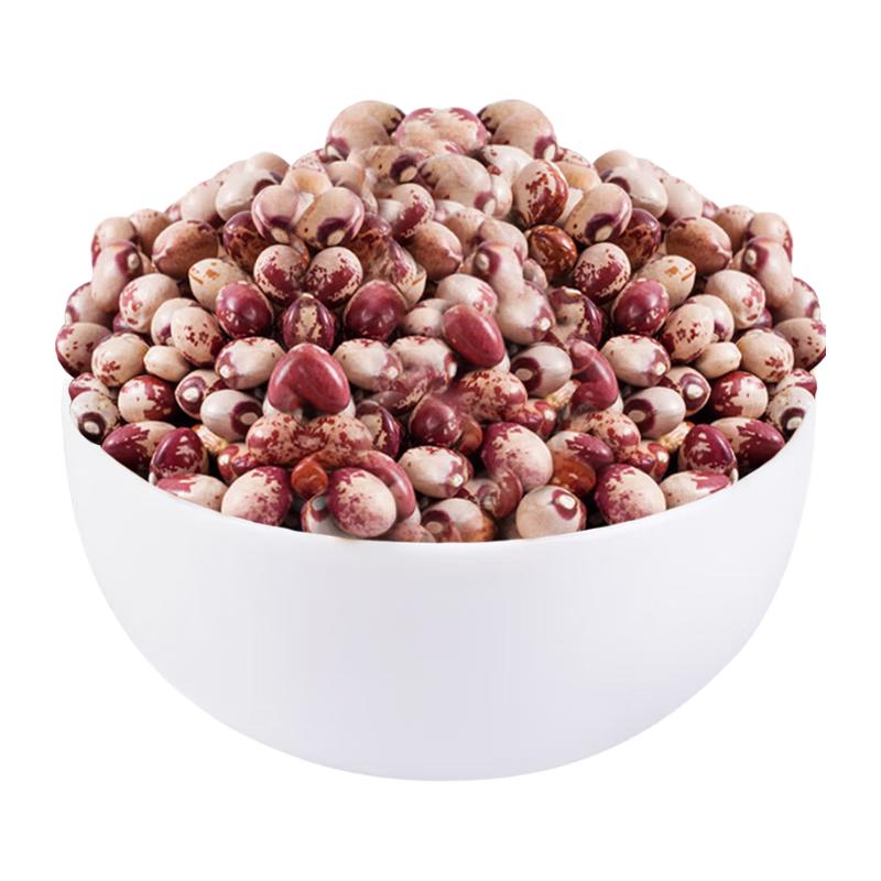 呆呆菇娘熊猫豆500g猫眼豆饭豆奶小花芸豆花斑豆五谷杂粮豆煮粥豆浆原料