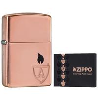 ZIPPO打火机之宝煤油 鎏金夜影盔甲限量 男友收藏 鎏金夜影盔甲限量版 单机