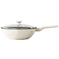 荣事达（Royalstar）炒锅陶瓷八角锅易洁不粘锅煎炒锅用炒菜锅平底燃气电磁炉32cm 陶瓷八角锅 32cm