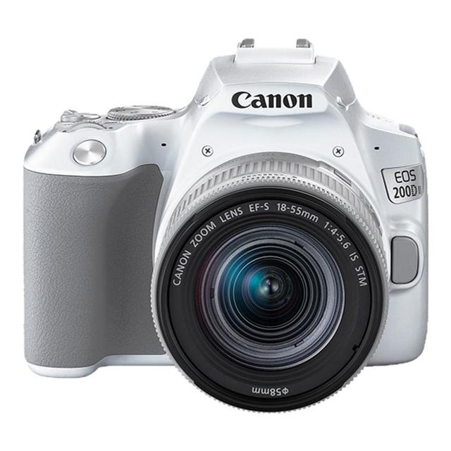 佳能 EOS 200D II EF-S 18-55mm STM 白色 单反相机套机