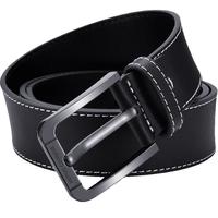 海澜之家（HLA）男士皮带真牛皮休闲针扣腰带裤带实用