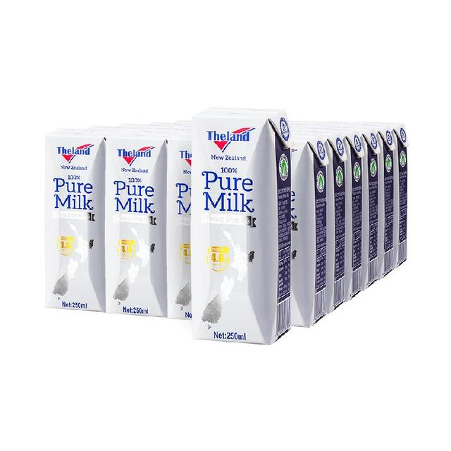 纽仕兰 4.0g蛋白质 全脂纯牛奶 250ml*16