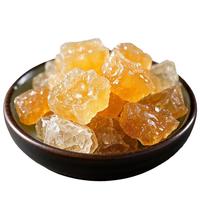 农初选云南甘蔗老冰糖黄冰糖5斤小粒多晶土冰糖块纯甘蔗无添加 黄冰糖500g*1罐+洛神花100g