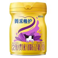 完达山（wondersun）新国标菁采稚护2段婴幼儿奶粉二段800g奶粉适6-12个月含乳铁蛋白 6罐【整箱装】